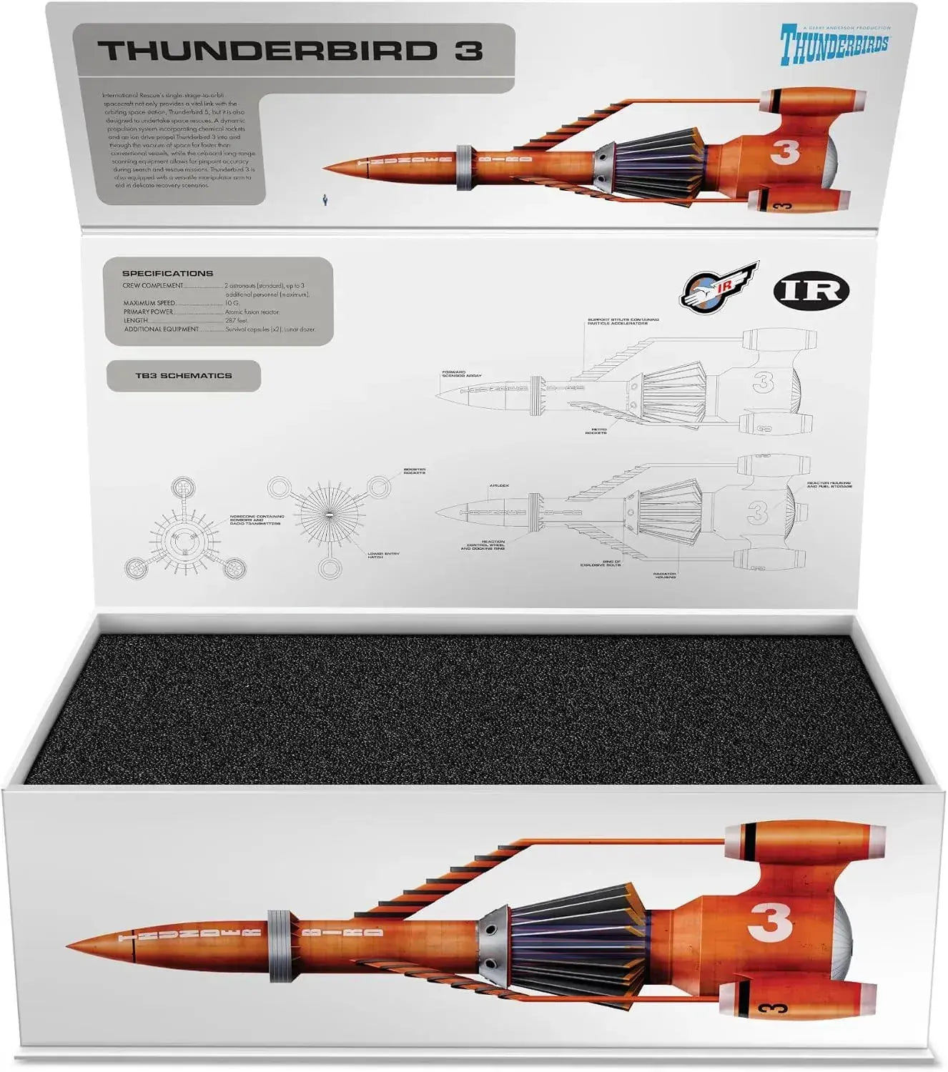 BellFine Thunderbird No 3 13 Inch Non Scale Figure