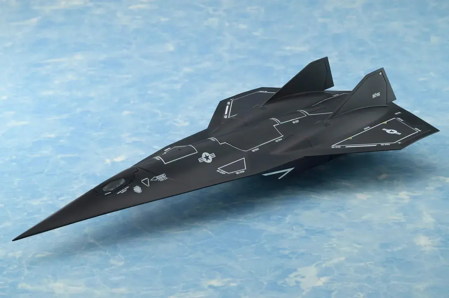 BellFine Top Gun Maverick Dark Star 172 Scale Plastic Model