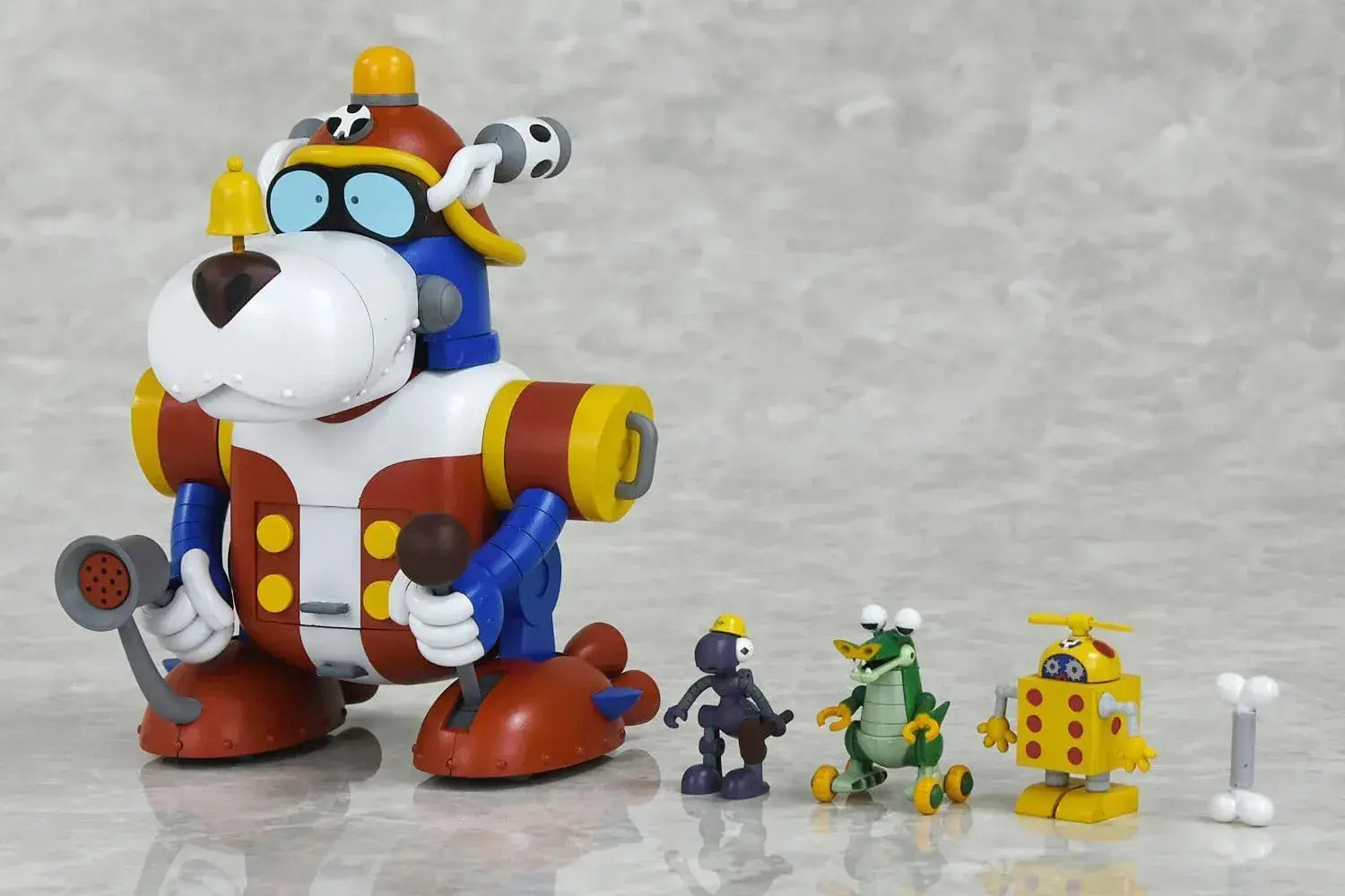BellFine Yatterwan Model Kit Non Scale 120mm Robot