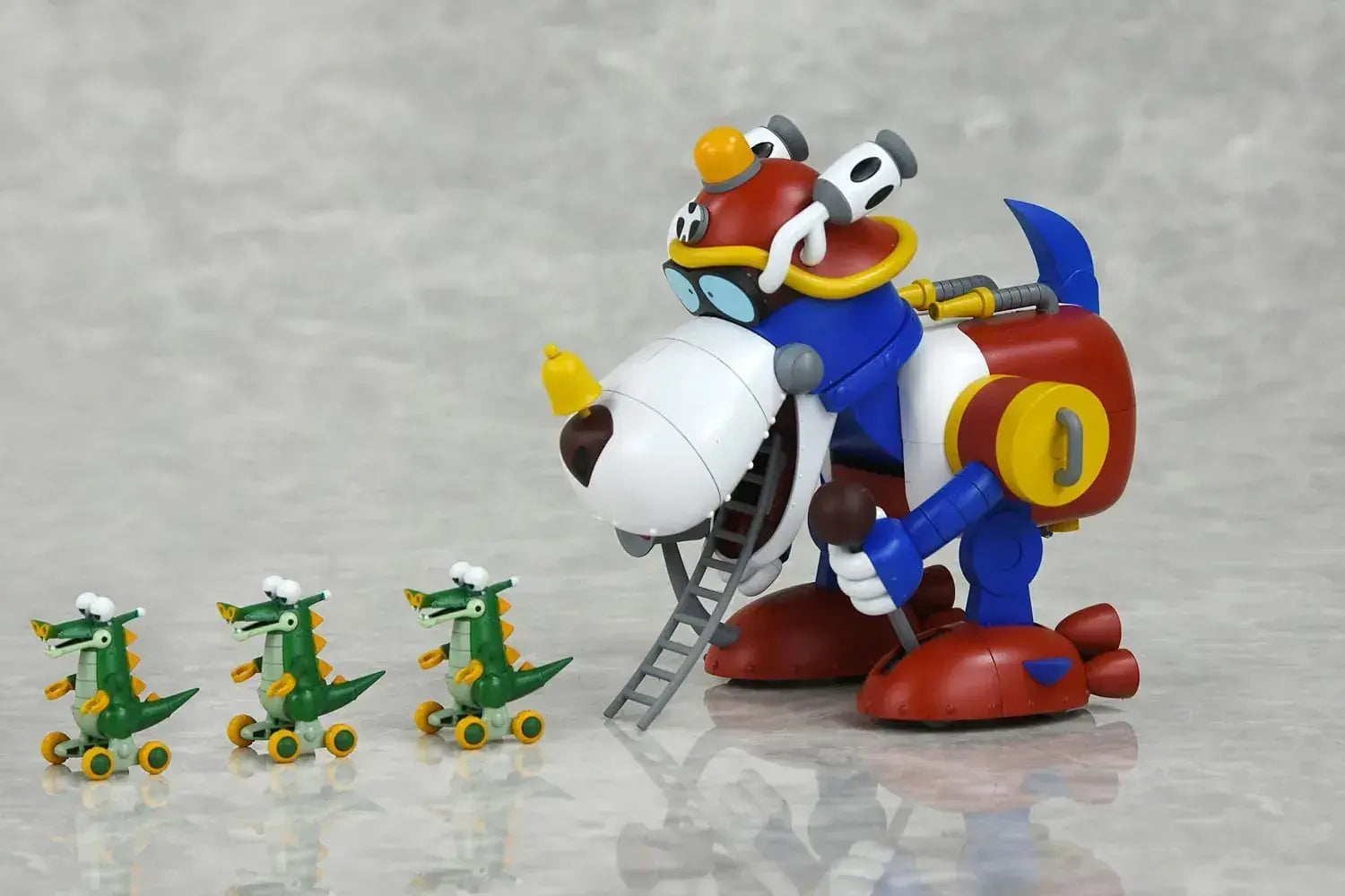 BellFine Yatterwan Model Kit Non Scale 120mm Robot