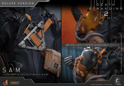 Hot Toys Video Game Masterpiece Death Stranding 2 Sam Deluxe 1/6 Figure