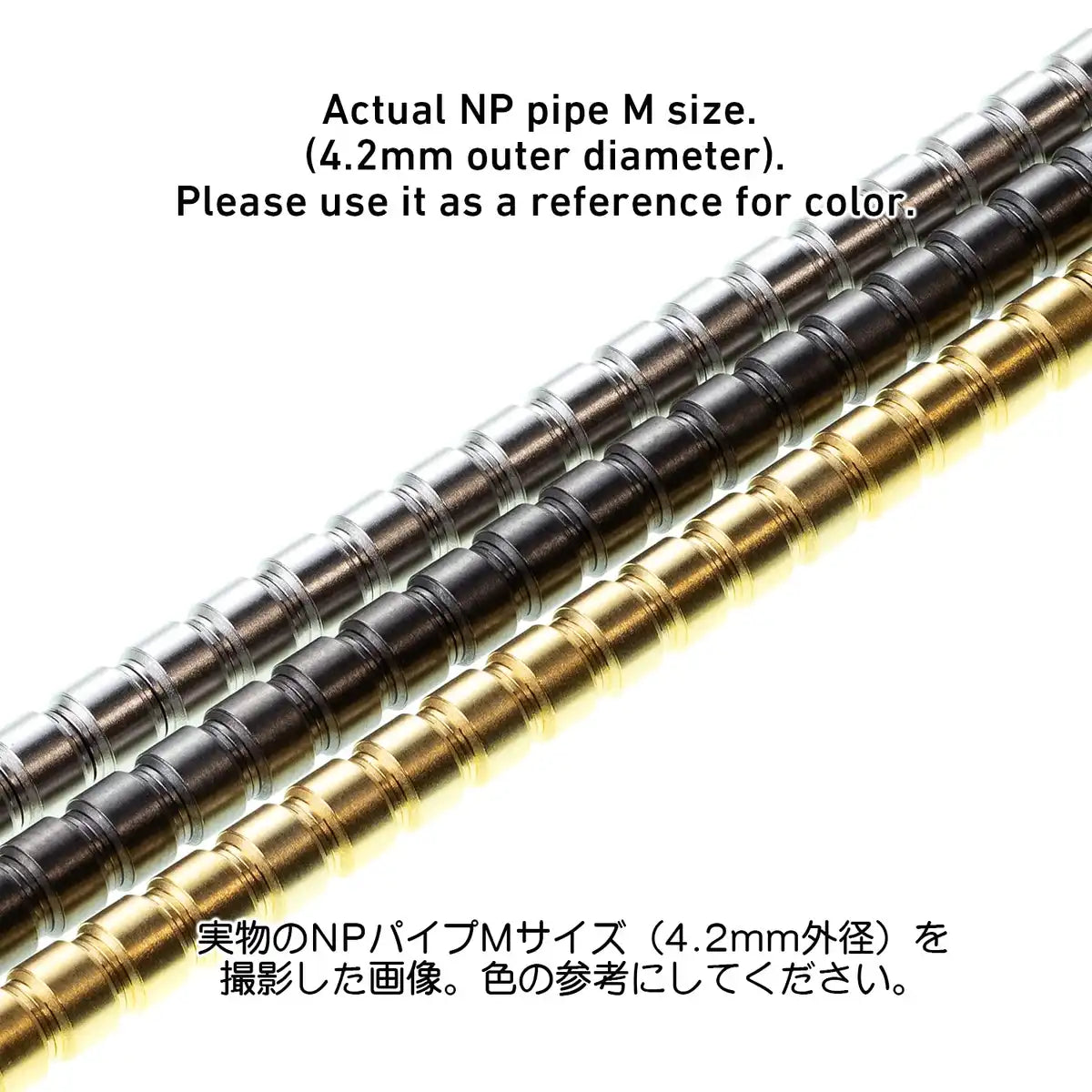 HIQPARTS Np Pipe Silver Size M 20Pieces- Japan Figure Store - #1 Bring To You The Best Japanese Goods