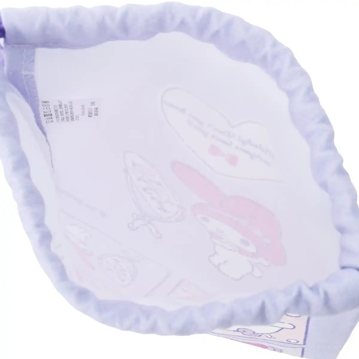 Sanrio My Melody Purple Drawstring Bag XS for Girls - JMM-600- Japan Figure Store - #1 Bring To You The Best Japanese Goods