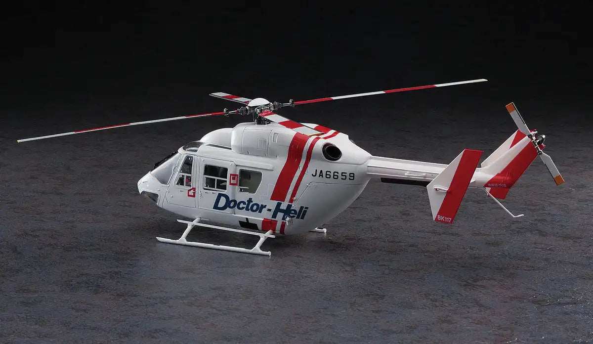 HASEGAWA - 08229 Bk-117 Doctor Heli 1/32 Scale Kit- Japan Figure Store - #1 Bring To You The Best Japanese Goods