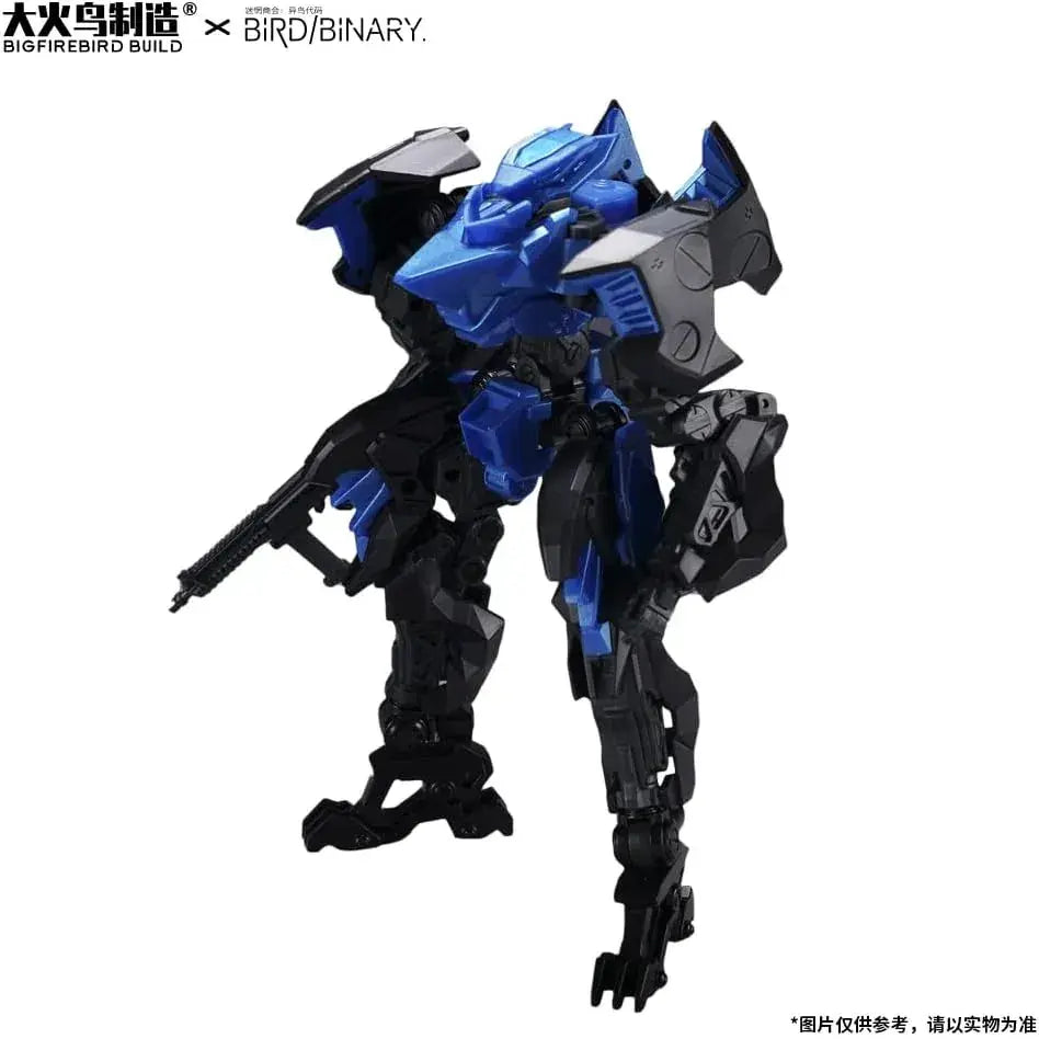 Bigfirebird Build Bird Binary Fikedura ABS Alloy Model Kit