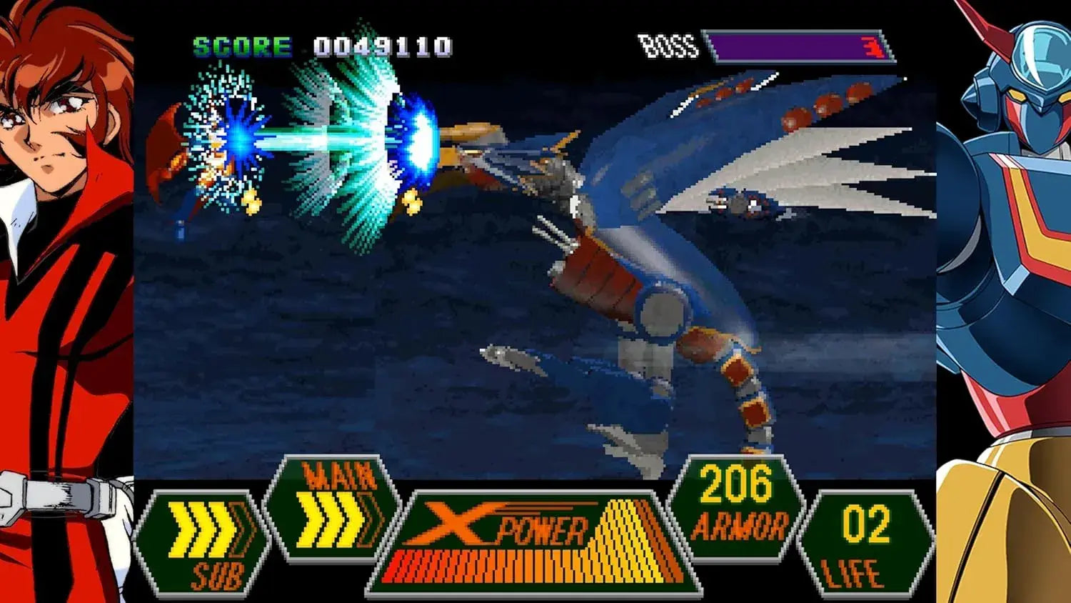 Bliss Brain Gekipo X Robot Anime Game Switch