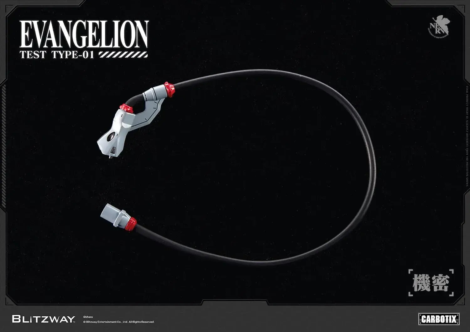 Blitzway Entertainment CARBOTIX Evangelion Model 1 Die Cast