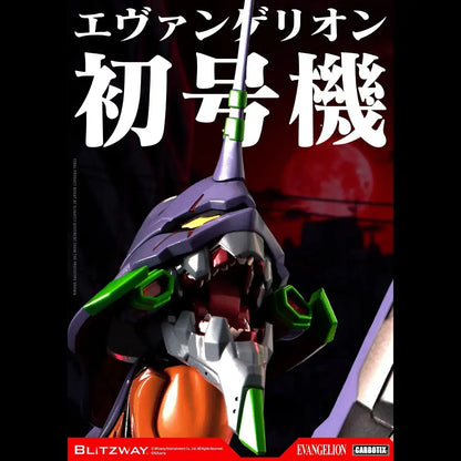 Blitzway Entertainment CARBOTIX Evangelion Model 1 Die Cast