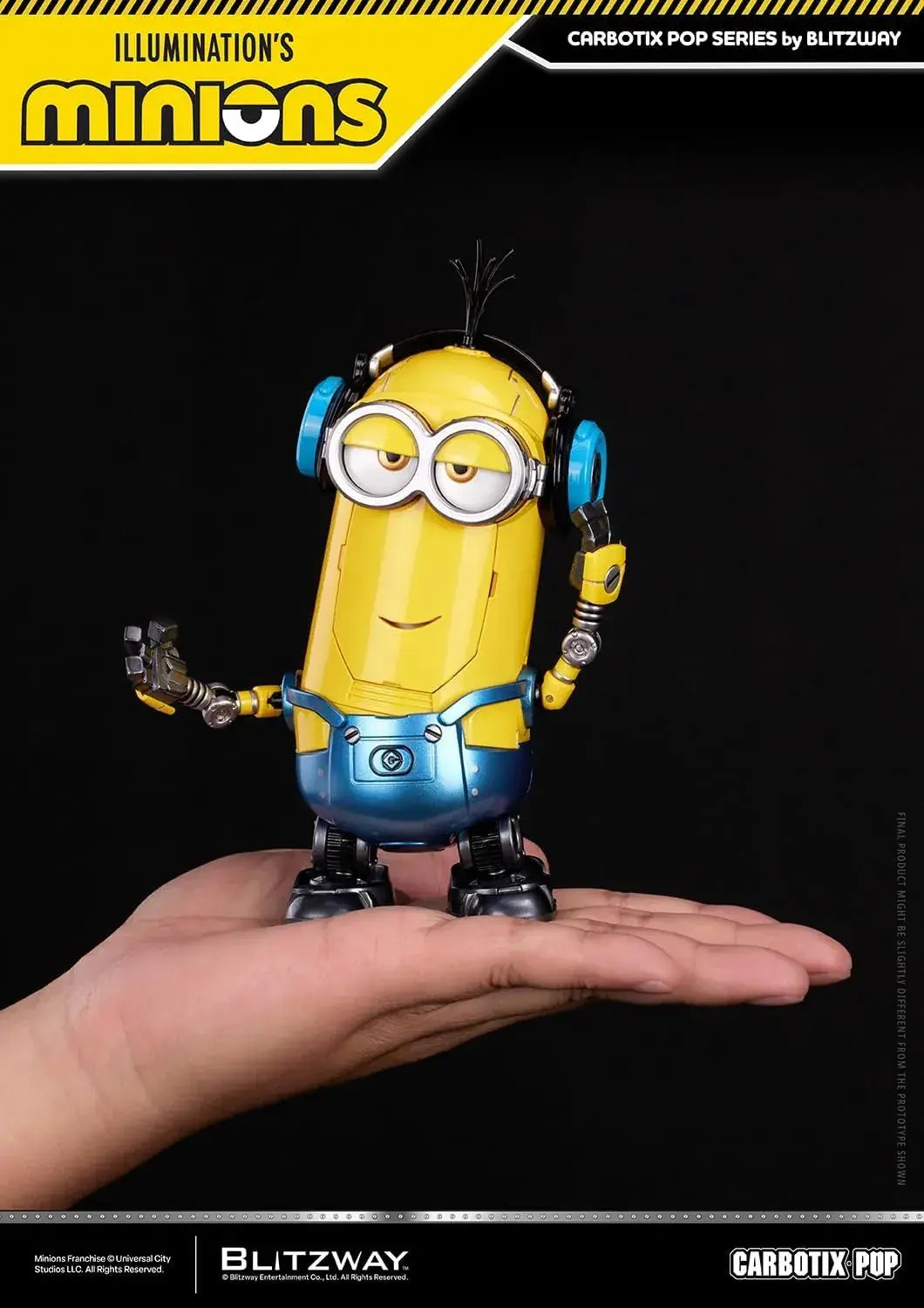 Blitzway Entertainment Carbotix Pop Minions DX Diecast Figure