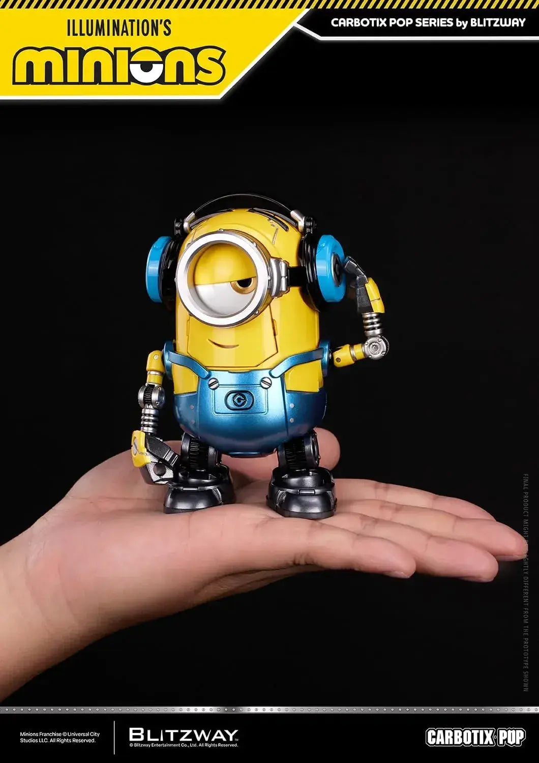 Blitzway Entertainment Carbotix Pop Minions DX Diecast Figure