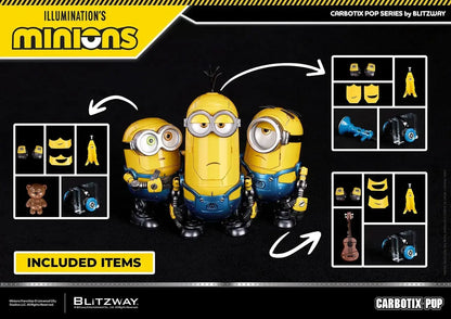 Blitzway Entertainment Carbotix Pop Minions DX Diecast Figure