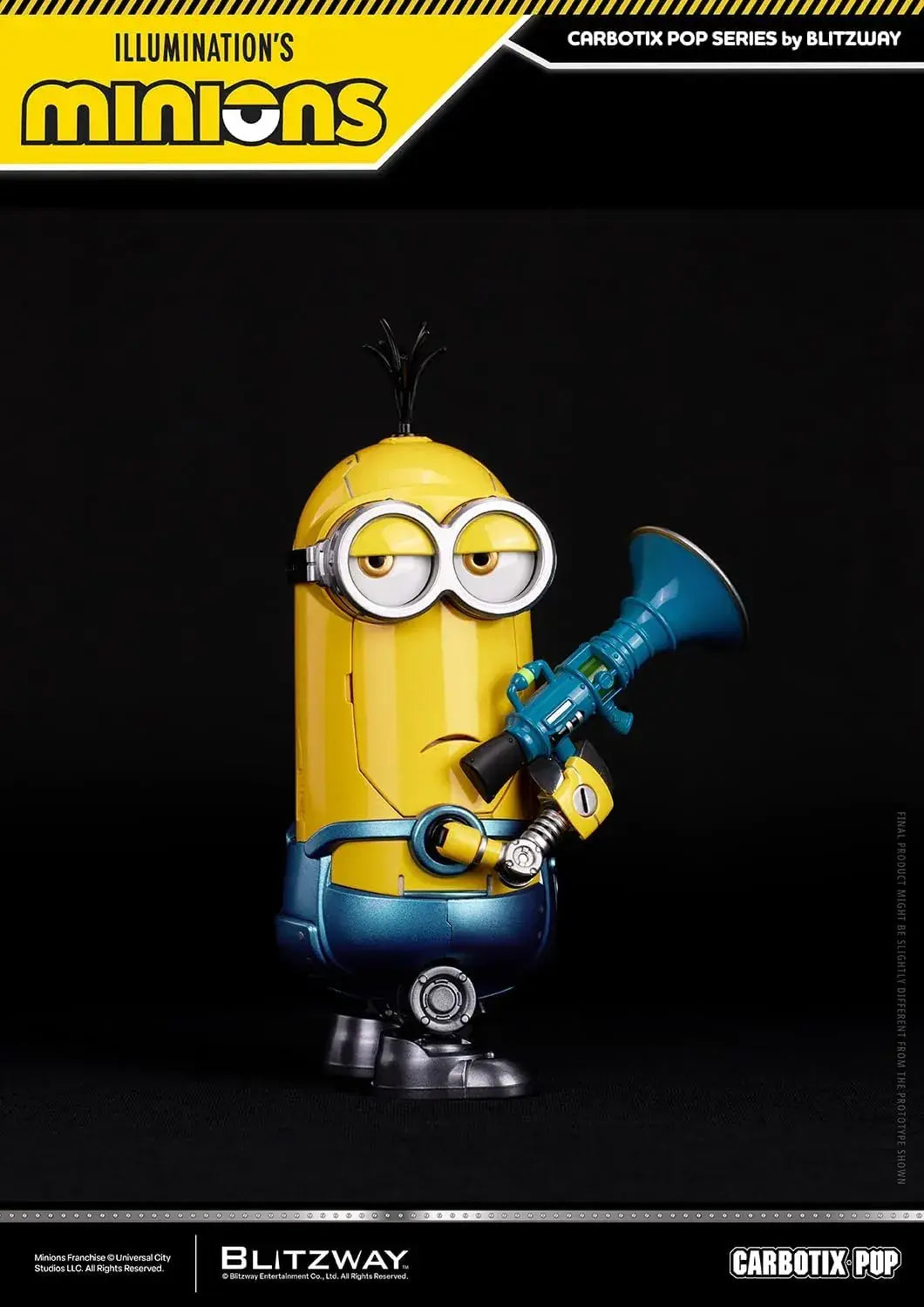 Blitzway Entertainment Carbotix Pop Minions DX Diecast Figure