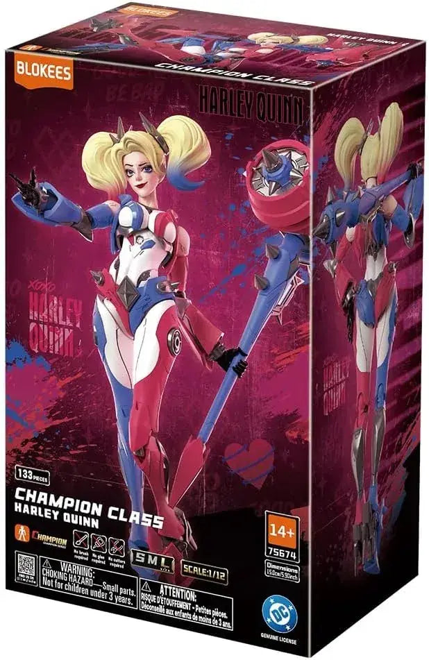 Blokees DC Champion Class 04 Harley Quinn Model Kit ABS PVC