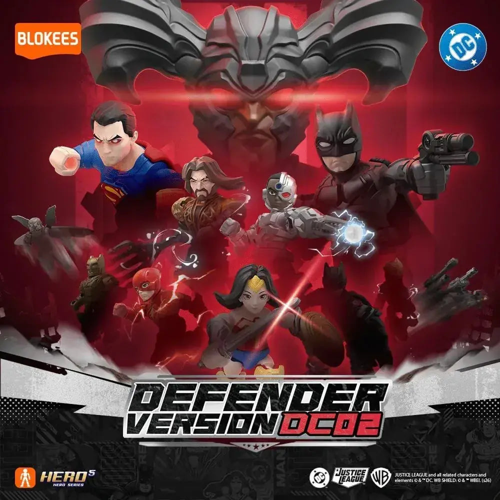 Blokees DC DV02 Justice League Plastic Model Box of 12