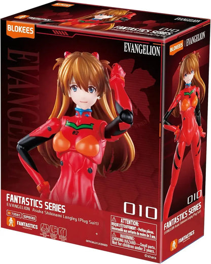 Blokees Evangelion Asuka Plug Suit ABS PVC Model Kit