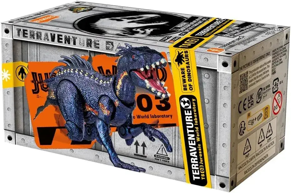 Blokees Jurassic World Terra Lavender ABS PVC Model Set 12
