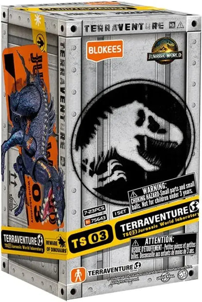 Blokees Jurassic World Terra Lavender ABS PVC Model Set 12