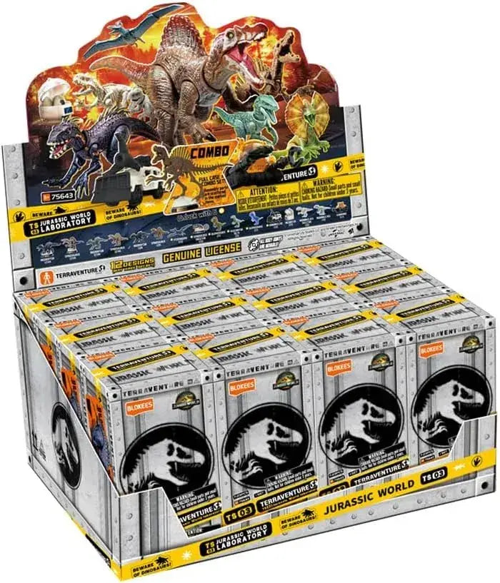 Blokees Jurassic World Terra Lavender ABS PVC Model Set 12