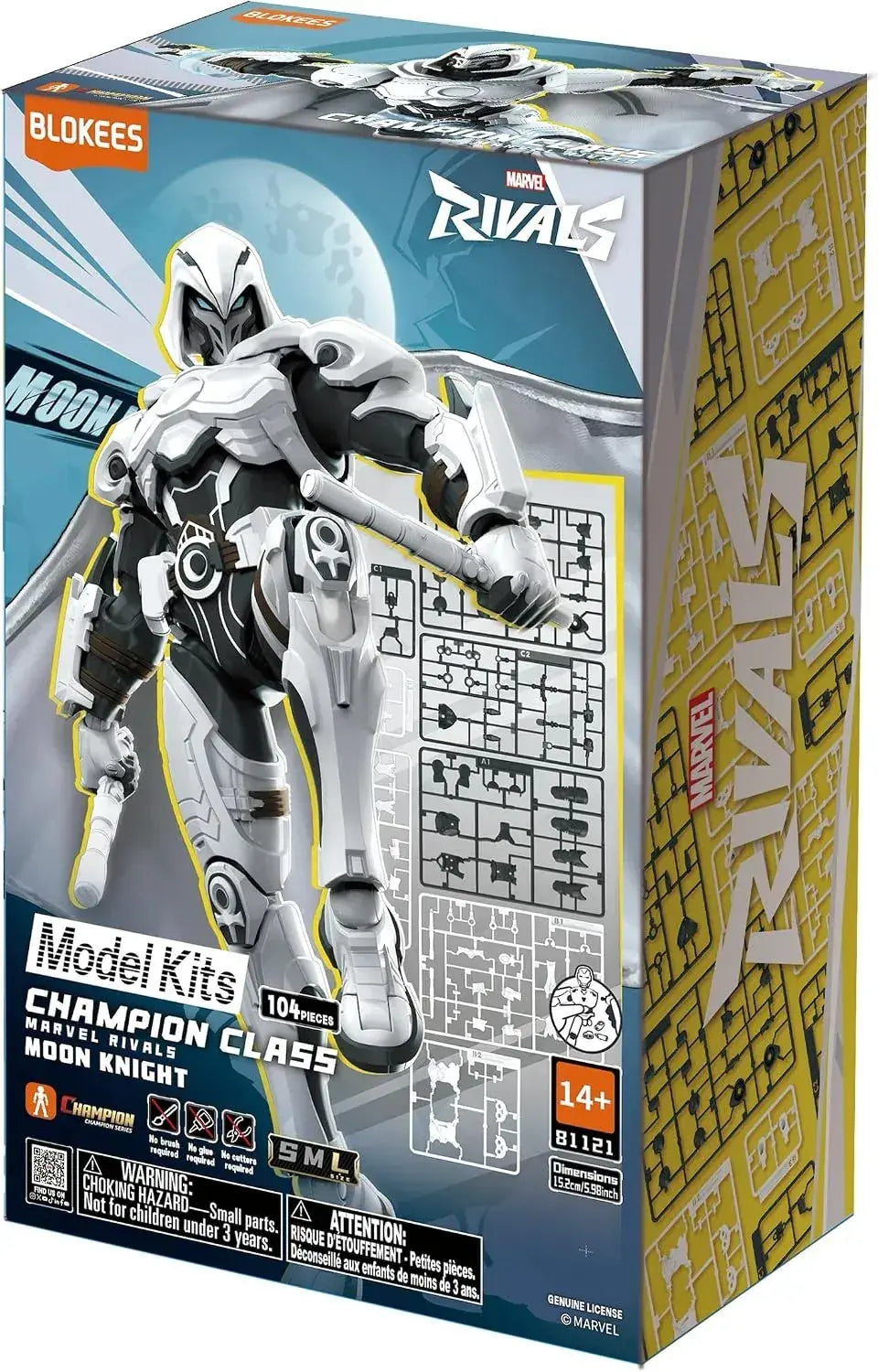 Blokees Marvel Rival CC10 Moonnight ABS Plastic Model