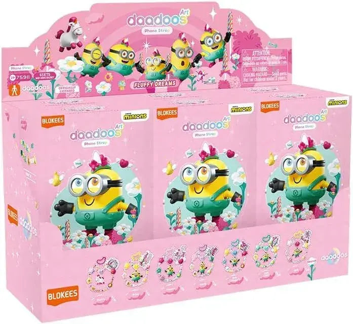 Blokees Minions daadoos Art Series 01 Trading Figures Box Set