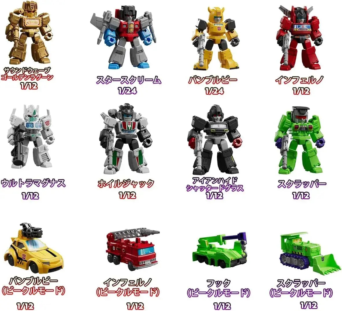 Blokees Over Throw ABS PVC Trading Model Kit Box of 12