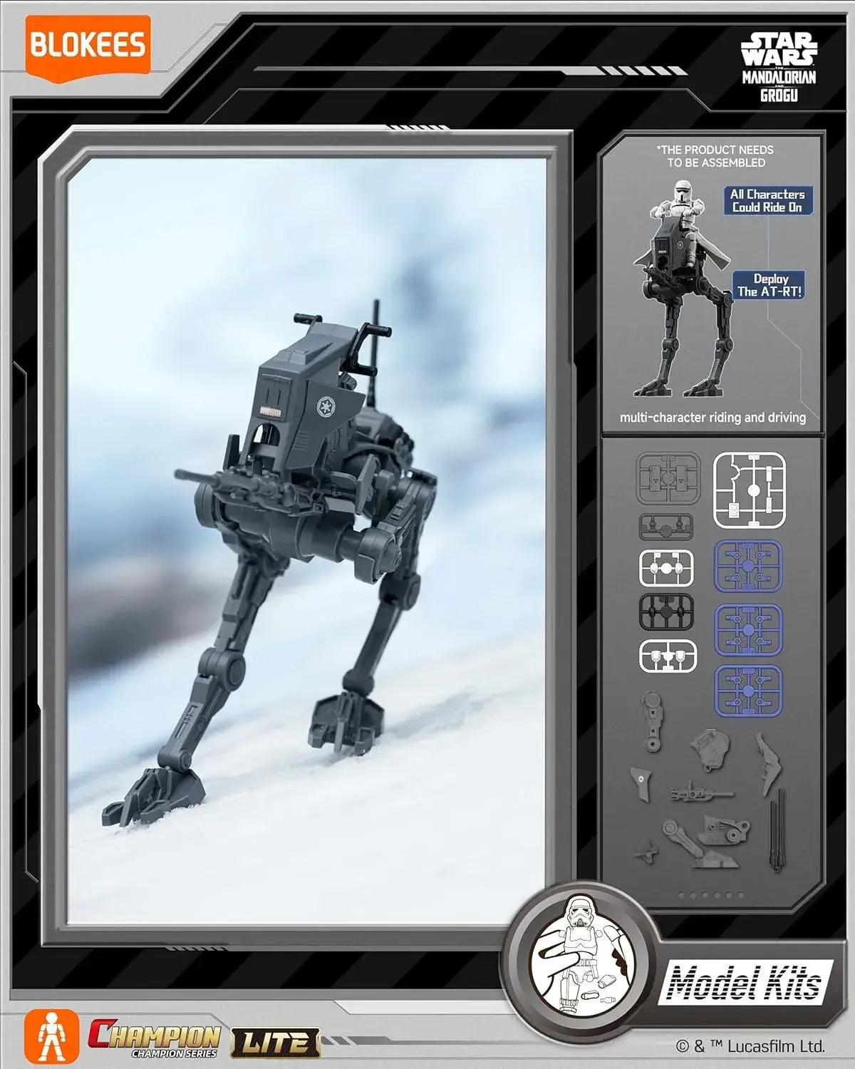 Blokees Star Wars CCLite01 ABS PVC Trading Model Box of 9