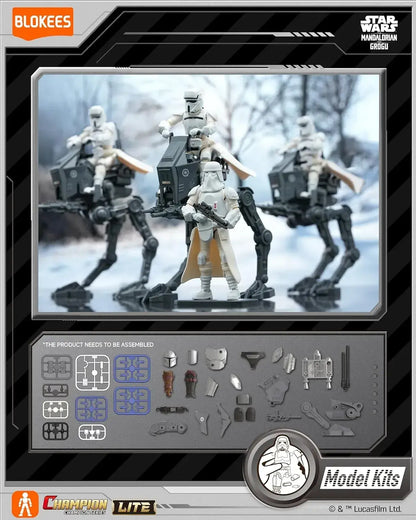 Blokees Star Wars CCLite01 ABS PVC Trading Model Box of 9