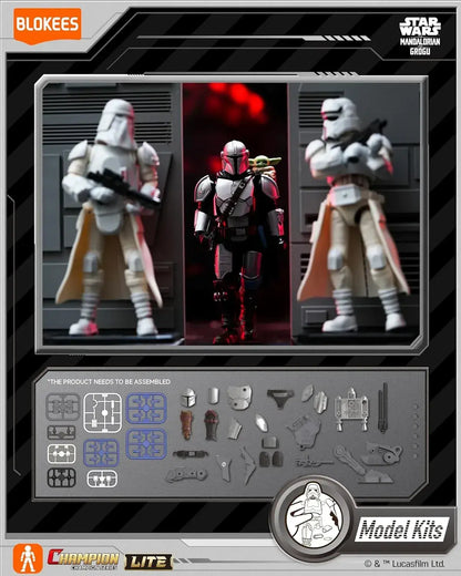 Blokees Star Wars CCLite01 ABS PVC Trading Model Box of 9