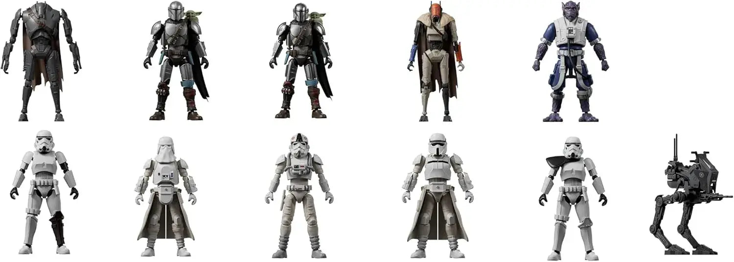 Blokees Star Wars CCLite01 ABS PVC Trading Model Box of 9