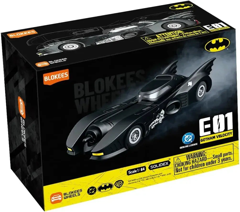 Blokees Wheels Batman Gotham Velocity E01 Model Kit Box of 6