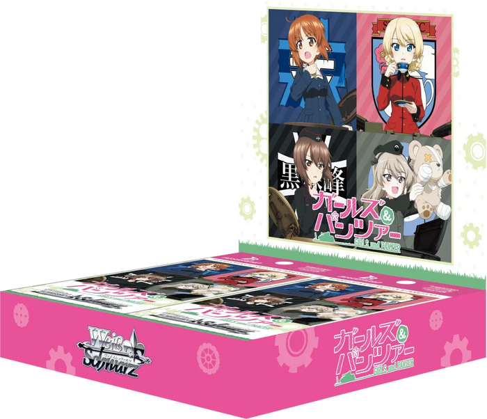 Bushiroad Weiss Schwarz Girls and Panzer Booster Pack Box 10-Pack