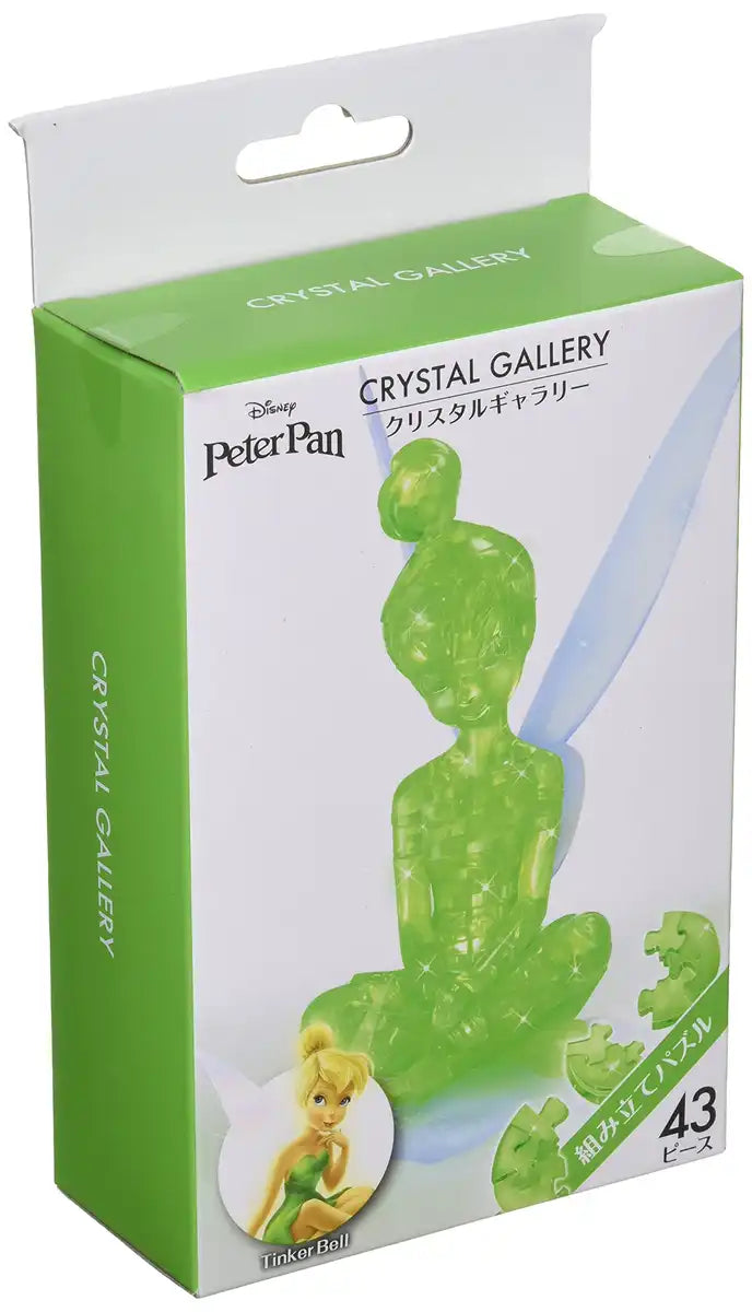 Hanayama Crystal Gallery 3D Puzzle Peter Pan Tinker Bell 43 Pieces Japanese 3D Puzzle Figure- Japan Figure Store - #1 Bring To You The Best Japanese Goods