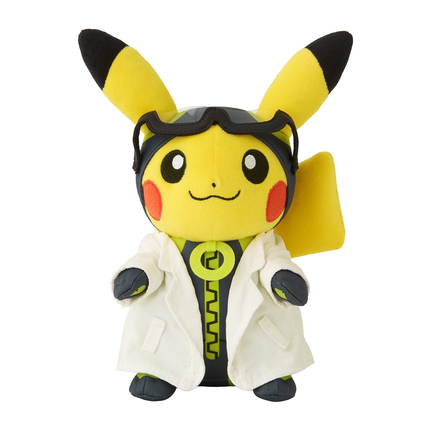 ぬいぐるみ Pokémon GO ウィロー博士の助手ピカチュウ