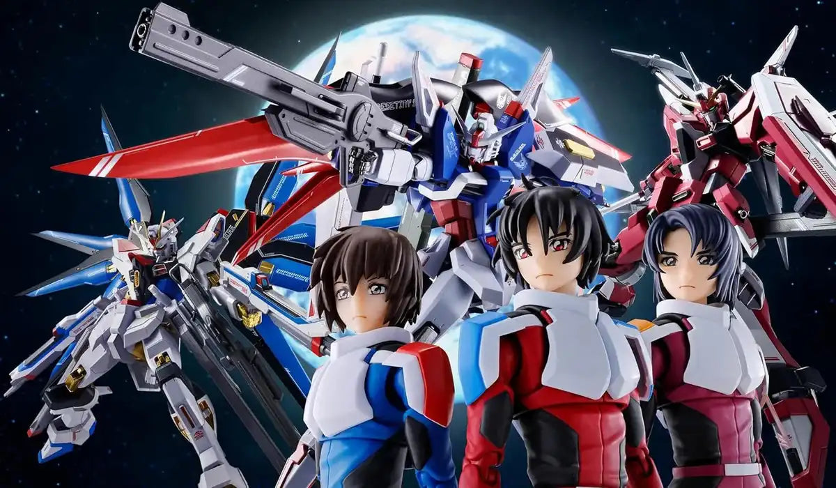 Tamashii Nations Gundam Seed Freedom Shin Asuka Action Figure