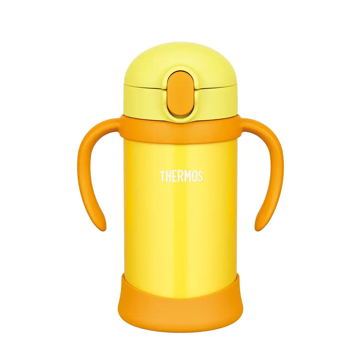 Thermos Japan Baby Straw Mug Fhv-350 Yellow 9+ Months- Japan Figure Store - #1 Bring To You The Best Japanese Goods