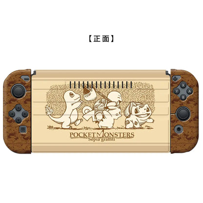 POKEMON CENTER ORIGINAL - Pokemon Center Nintendo Switch Tpu Set Kisekae Casetype-B- Japan Figure Store - #1 Bring To You The Best Japanese Goods