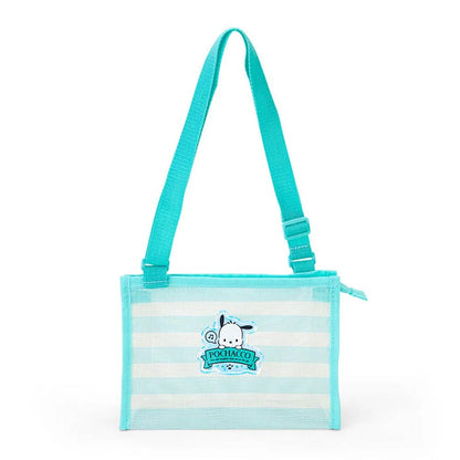 Sanrio Kids Mesh Shoulder Bag Pochacco 781061 Casual Lightweight- Japan Figure Store - #1 Bring To You The Best Japanese Goods