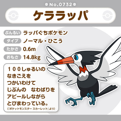 732 ぬいぐるみ Pokémon fit ケララッパ