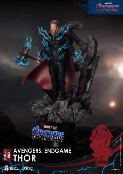 D Stage Avengers/Endgame Thor #082 Non-Scale Figure Blue- Japan Figure Store - #1 Bring To You The Best Japanese Goods