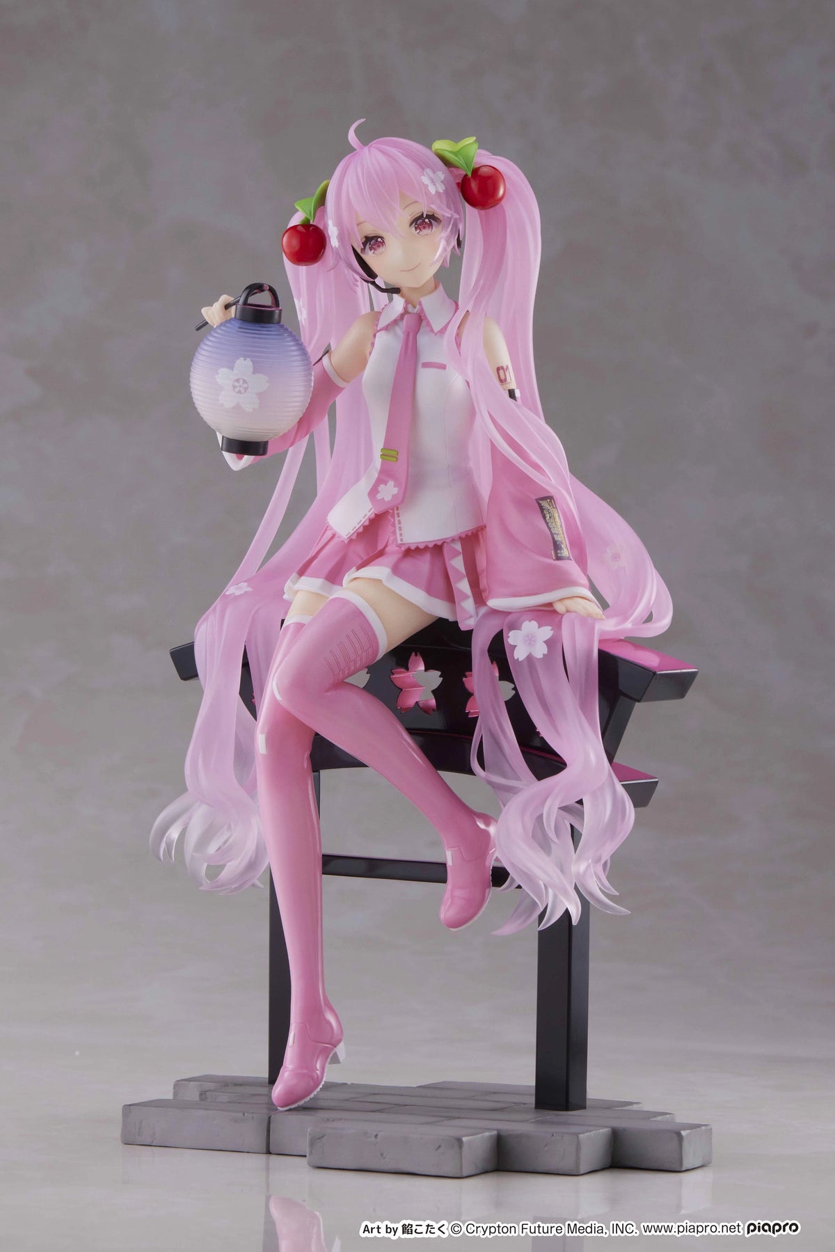 Miffy Sakura Miku Figure AMP Plus Sakura Lantern Version 7.1in