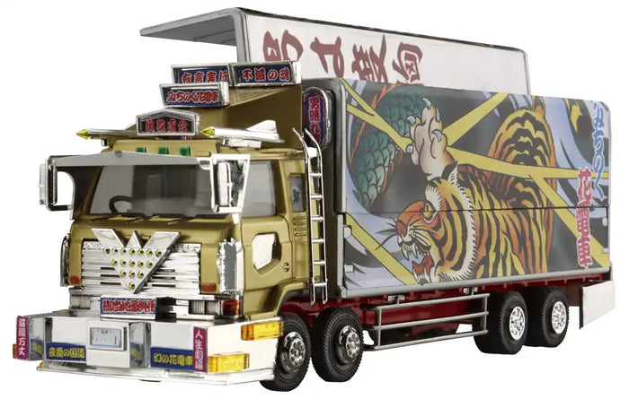 AOSHIMA 1/64 Decoration Truck Mini Deco Next No.9 Michinoku-Hana Train Plastic Model- Japan Figure Store - #1 Bring To You The Best Japanese Goods