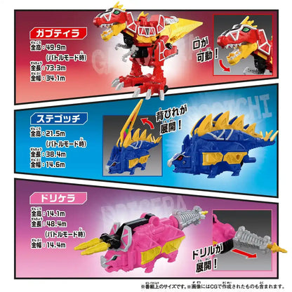 Bandai DX Kyoryuzin Fullaction Ver Dinosaur Mecha Figure for Collectors