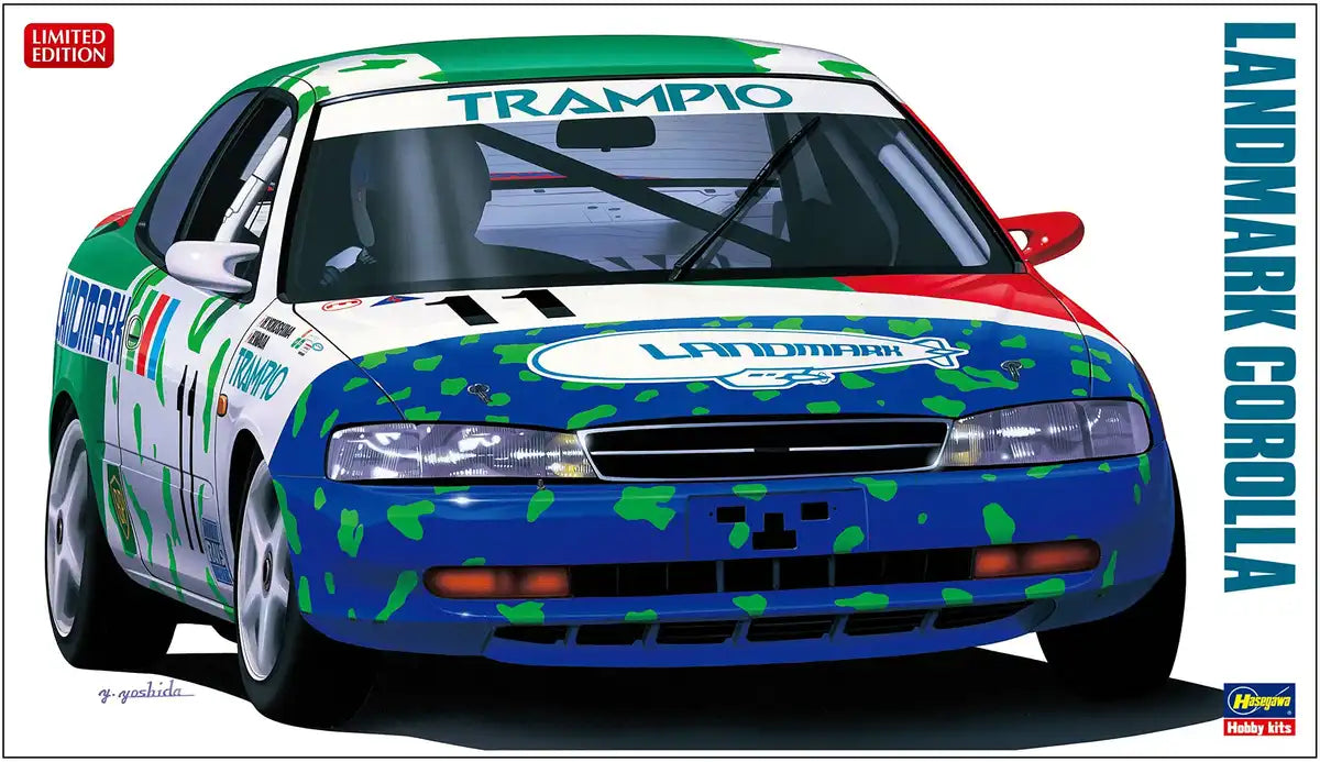 HASEGAWA 20342 Landmark Corolla 1/24 Scale Kit- Japan Figure Store - #1 Bring To You The Best Japanese Goods