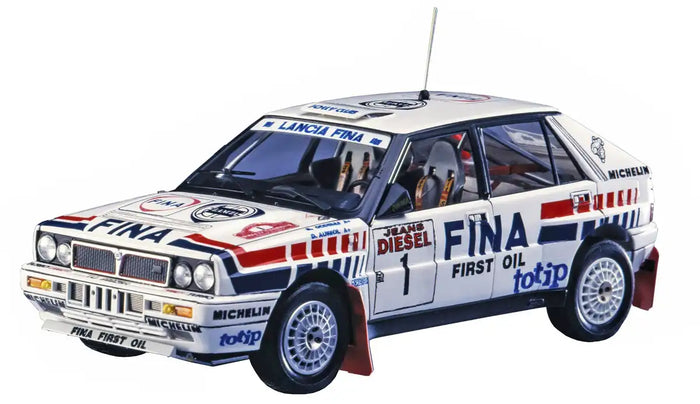 HASEGAWA 20343 Lancia Delta Hf 16V Rallye Sanremo 1/24 Scale Kit- Japan Figure Store - #1 Bring To You The Best Japanese Goods
