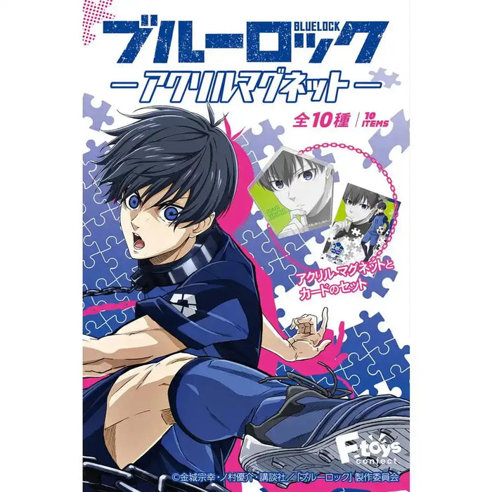 F-Toys Blue Lock Acrylic Magnet Collection 10Pcs Box- Japan Figure Store - #1 Bring To You The Best Japanese Goods