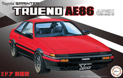 FUJIMI Inch Up 1/24 Toyota Trueno Ae86 Apex Twin Cam Plastic Model- Japan Figure Store - #1 Bring To You The Best Japanese Goods