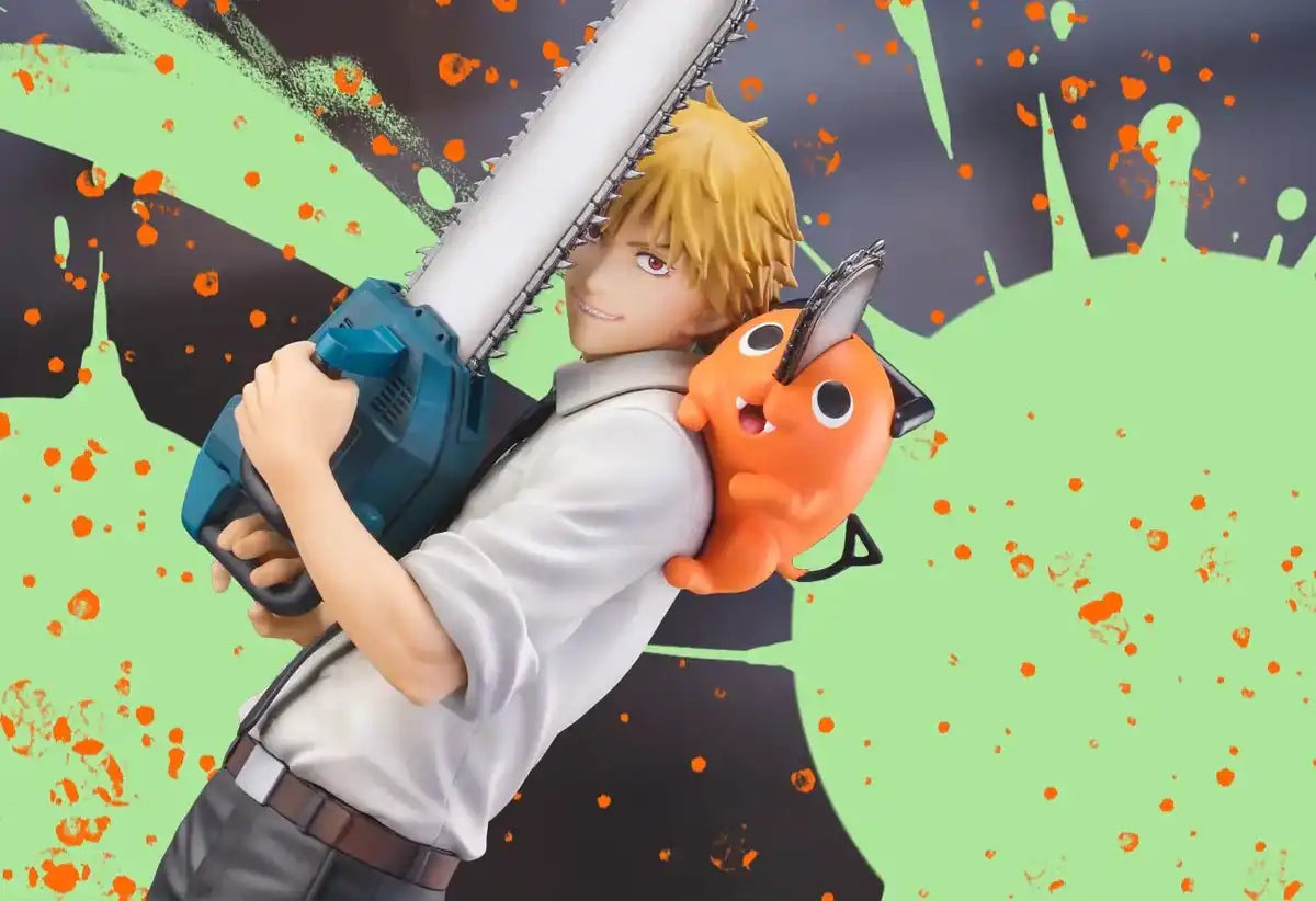 Sega Chainsaw Man Denji Pochita S-Fire 1/7 Scale Figure Shop Exclusive- Japan Figure Store - #1 Bring To You The Best Japanese Goods