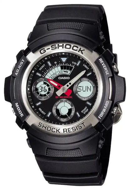 Casio G-Shock Men's AW-590-1AJF Black Watch - Authentic Domestic Product- Japan Figure Store - #1 Bring To You The Best Japanese Goods