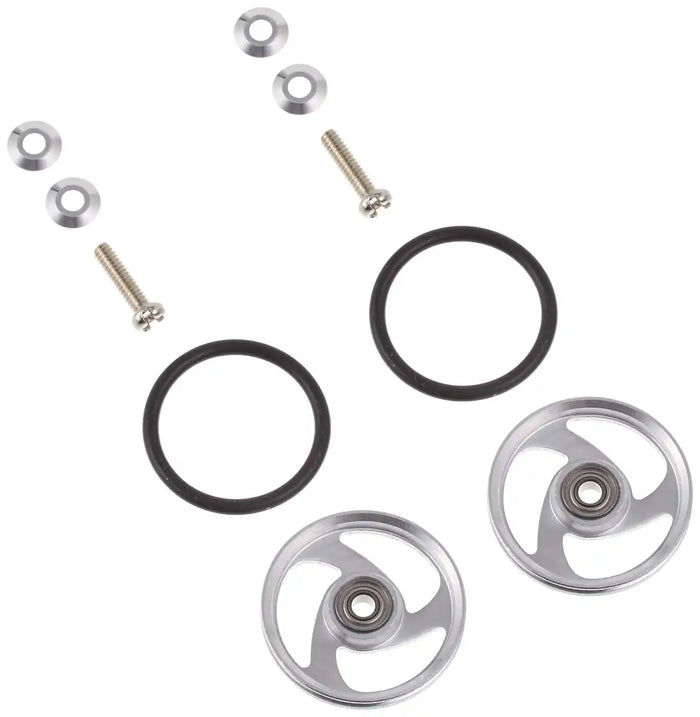 TAMIYA 15160 Mini 4Wd 19Mm Alumimum Ball-Race Rollers Aero-Spoke Type- Japan Figure Store - #1 Bring To You The Best Japanese Goods