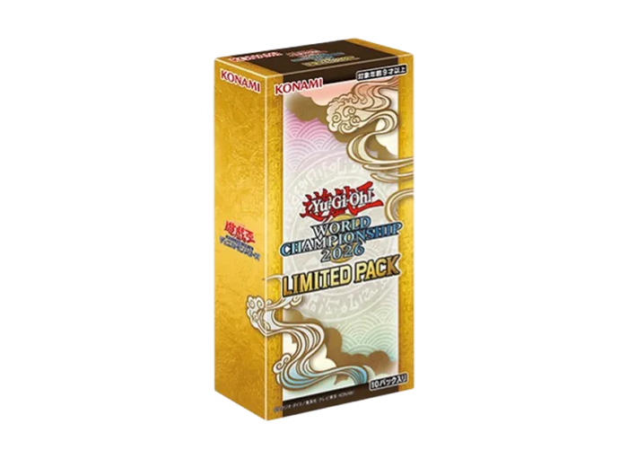Konami Yu Gi Oh Limited Pack TCG World Championship 2026 JP. Edition